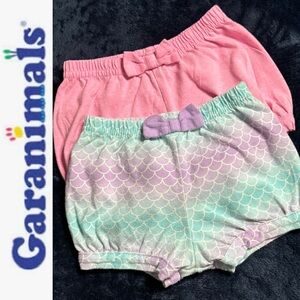 🧜‍♀️2 Pairs of Shorts Geranimals